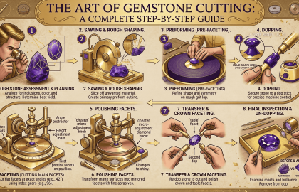 The Art of Gemstone Cutting: A Complete Step-by-Step Guide