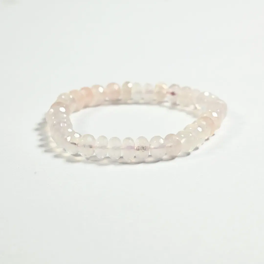 Rose Quartz Crystal Cut