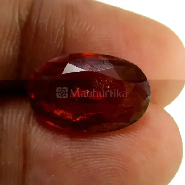 Natural Hessonite Garnet - 6.65 Carat