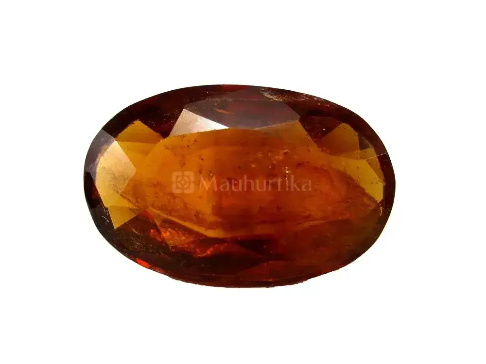 Natural Hessonite Garnet - 6.65 Carat