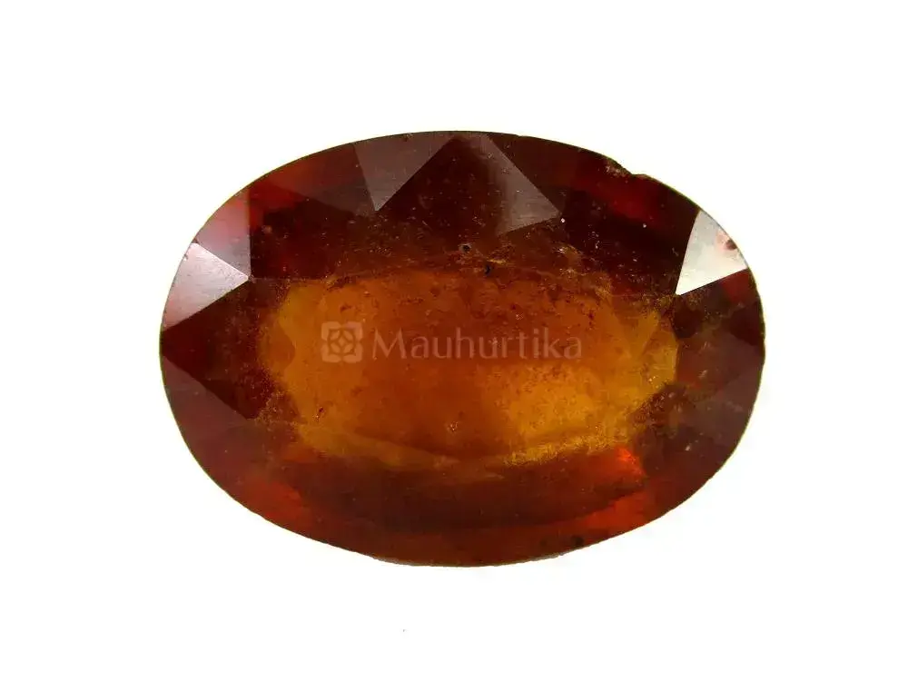 Natural Hessonite Garnet - 6.91 Carat
