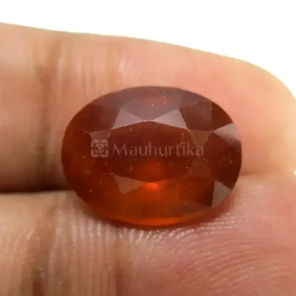 Natural Hessonite Garnet - 7.17 Carat