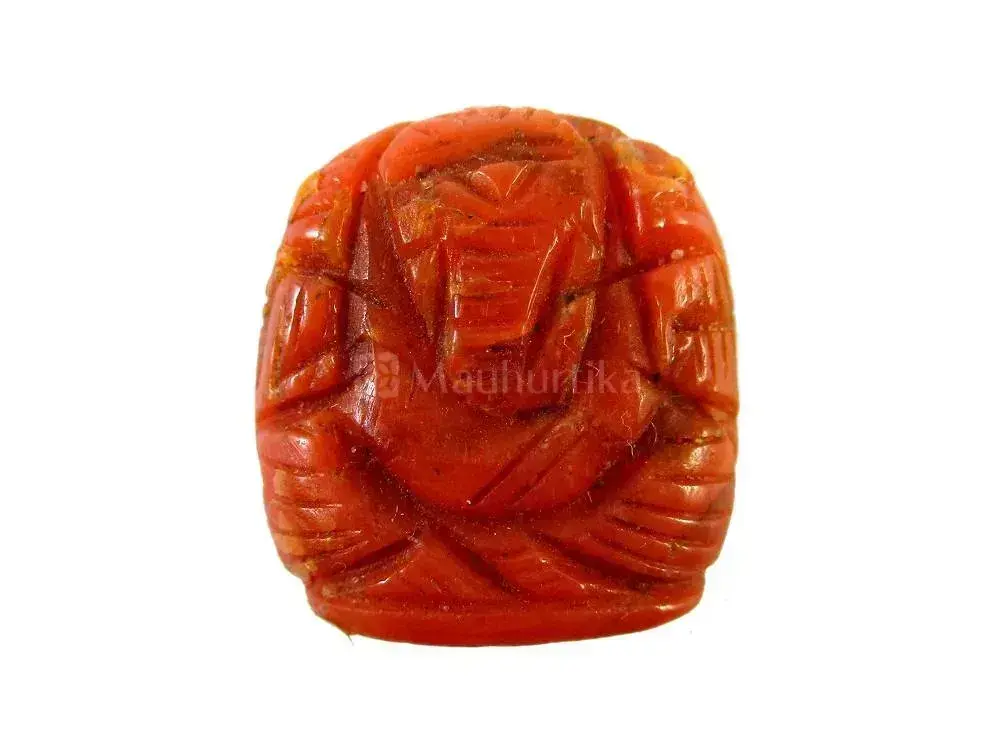 Natural Red Coral (Moonga) -10.15 Carat