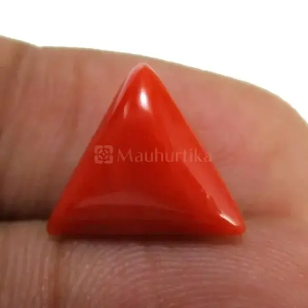 Natural Red Coral (Moonga) - 4.14 Carat