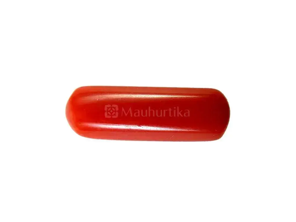 Natural Red Coral (Moonga) - 5.74 Carat