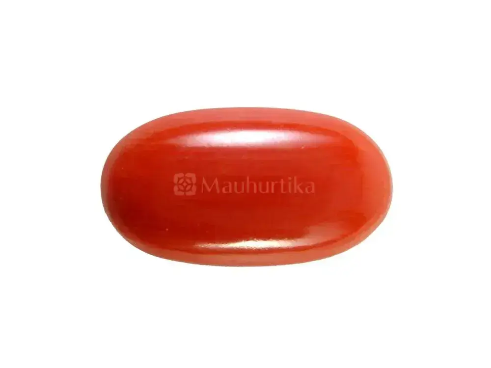 Natural Red Coral (Moonga) - 8.07 Carat