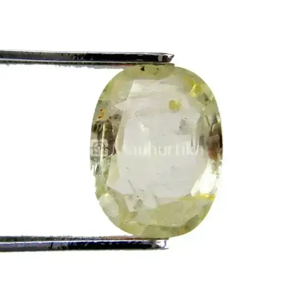 Natural Yellow Sapphire (Pukhraj) - 2.04 Carat