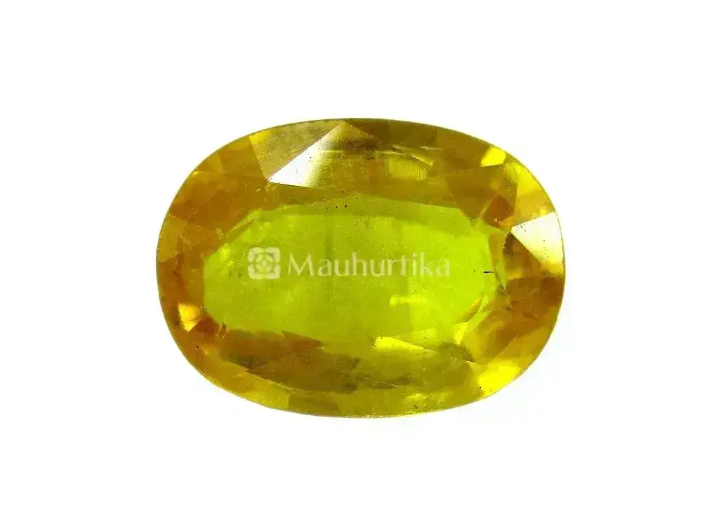 Natural Yellow Sapphire (Pukhraj) -3.01 Carat