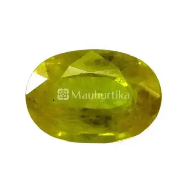Natural Yellow Sapphire (Pukhraj) - 3.03 Carat