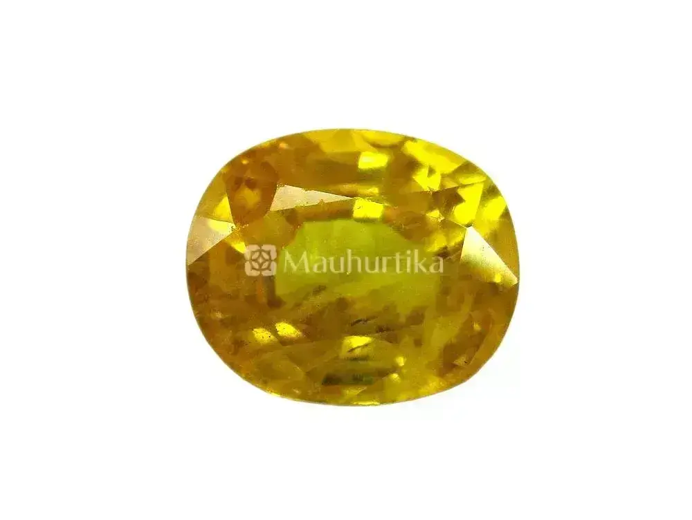 Natural Yellow Sapphire (Pukhraj) - 3.15 Carat