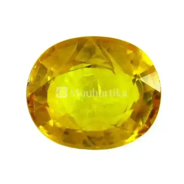Natural Yellow Sapphire (Pukhraj) - 3.25 Carat