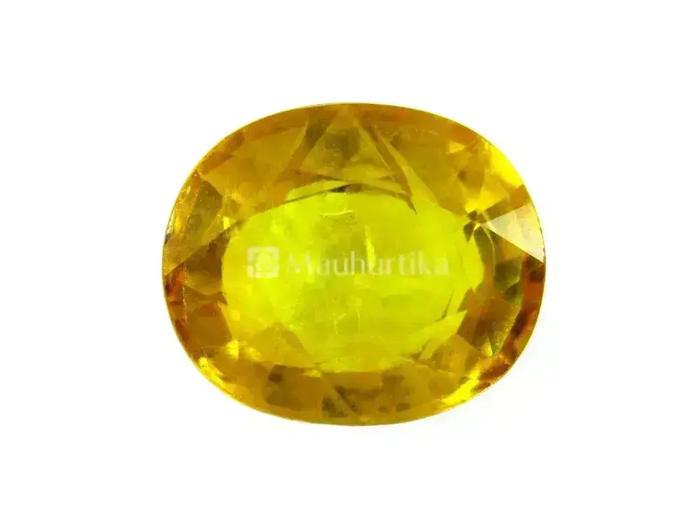 Natural Yellow Sapphire (Pukhraj) - 3.25 Carat