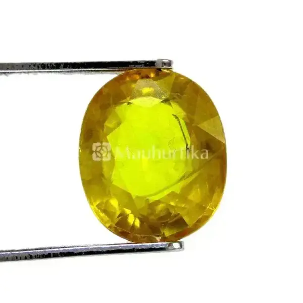 Natural Yellow Sapphire (Pukhraj) - 3.25 Carat