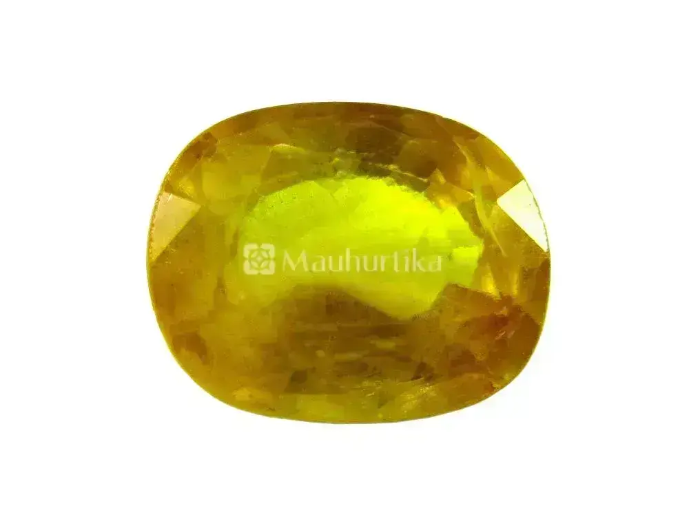 Natural Yellow Sapphire (Pukhraj) - 3.33 Carat