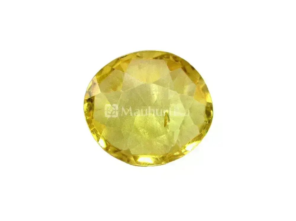 Natural Yellow Sapphire (Pukhraj) - 3.49 Carat