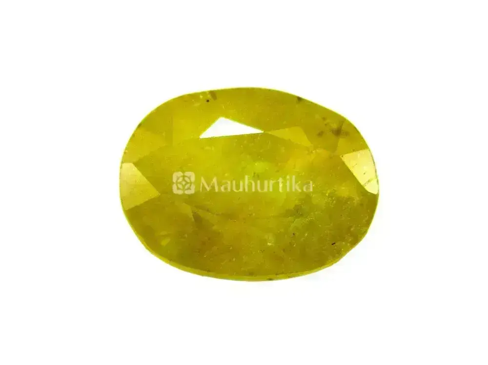 Natural Yellow Sapphire (Pukhraj) - 3.85 Carat