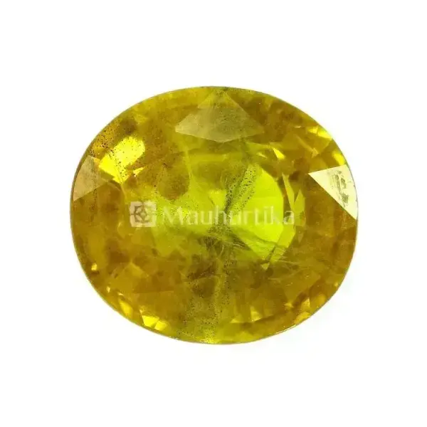 Natural Yellow Sapphire (Pukhraj) - 4.15 Carat