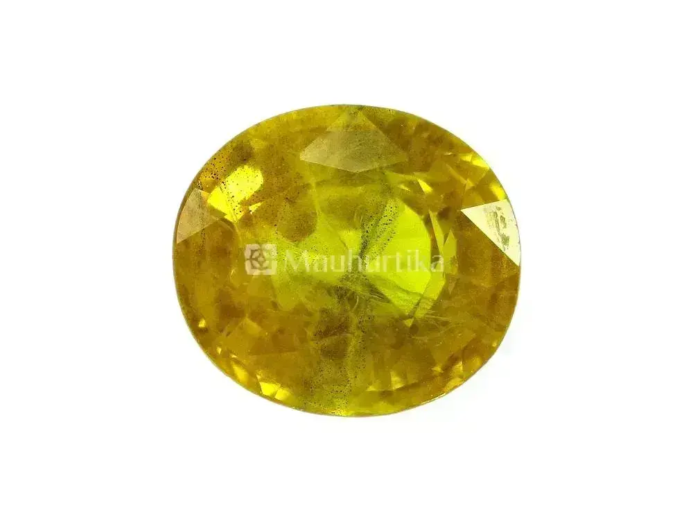 Natural Yellow Sapphire (Pukhraj) - 4.15 Carat