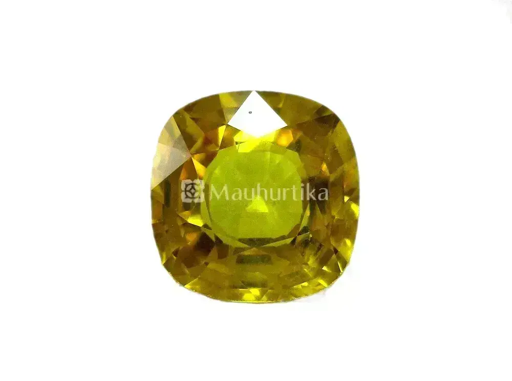 Natural Yellow Sapphire (Pukhraj) - 4.48 Carat