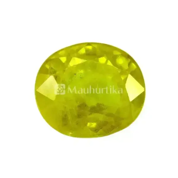 Natural Yellow Sapphire (Pukhraj) - 4.55 Carat