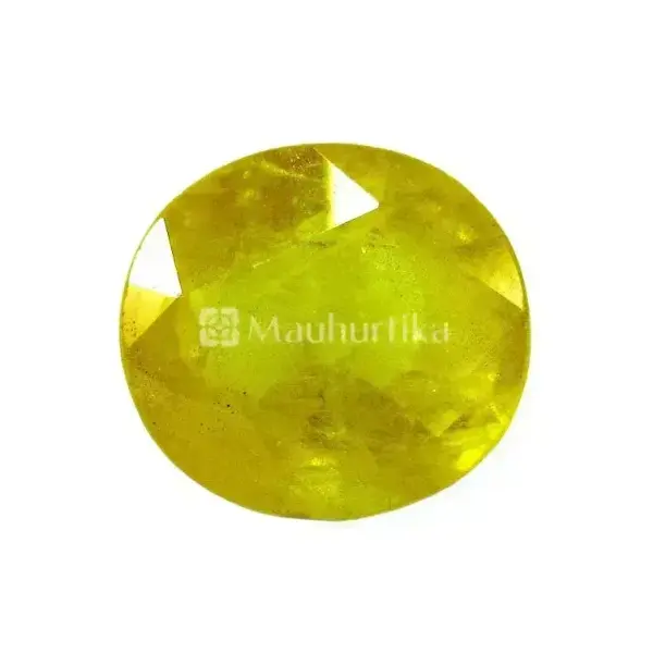 Natural Yellow Sapphire (Pukhraj) -4.72 Carat