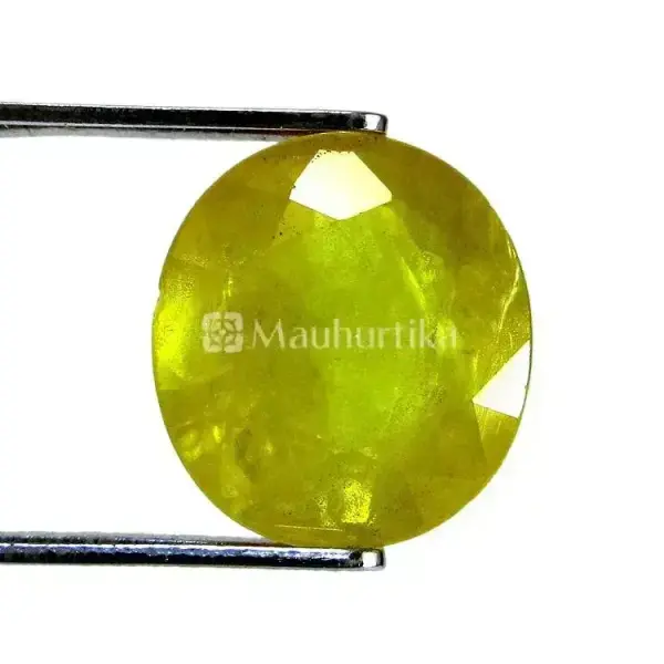 Natural Yellow Sapphire (Pukhraj) -4.72 Carat