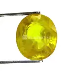 Natural Yellow Sapphire (Pukhraj) - 5.09 Carat