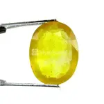Natural Yellow Sapphire (Pukhraj) - 7.6 Carat