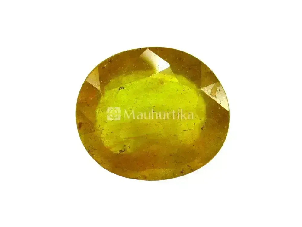 Natural Yellow Sapphire (Pukhraj) -8.01 Carat