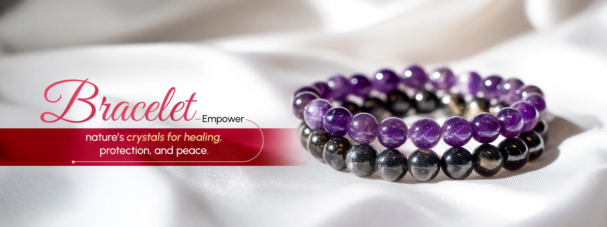 Natural Crystal Healing Bracelet | Mauhurtika Gems