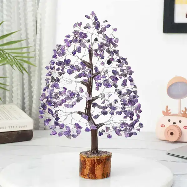 Amethyst Crystal Tree of Life - Wisdom & Serenity