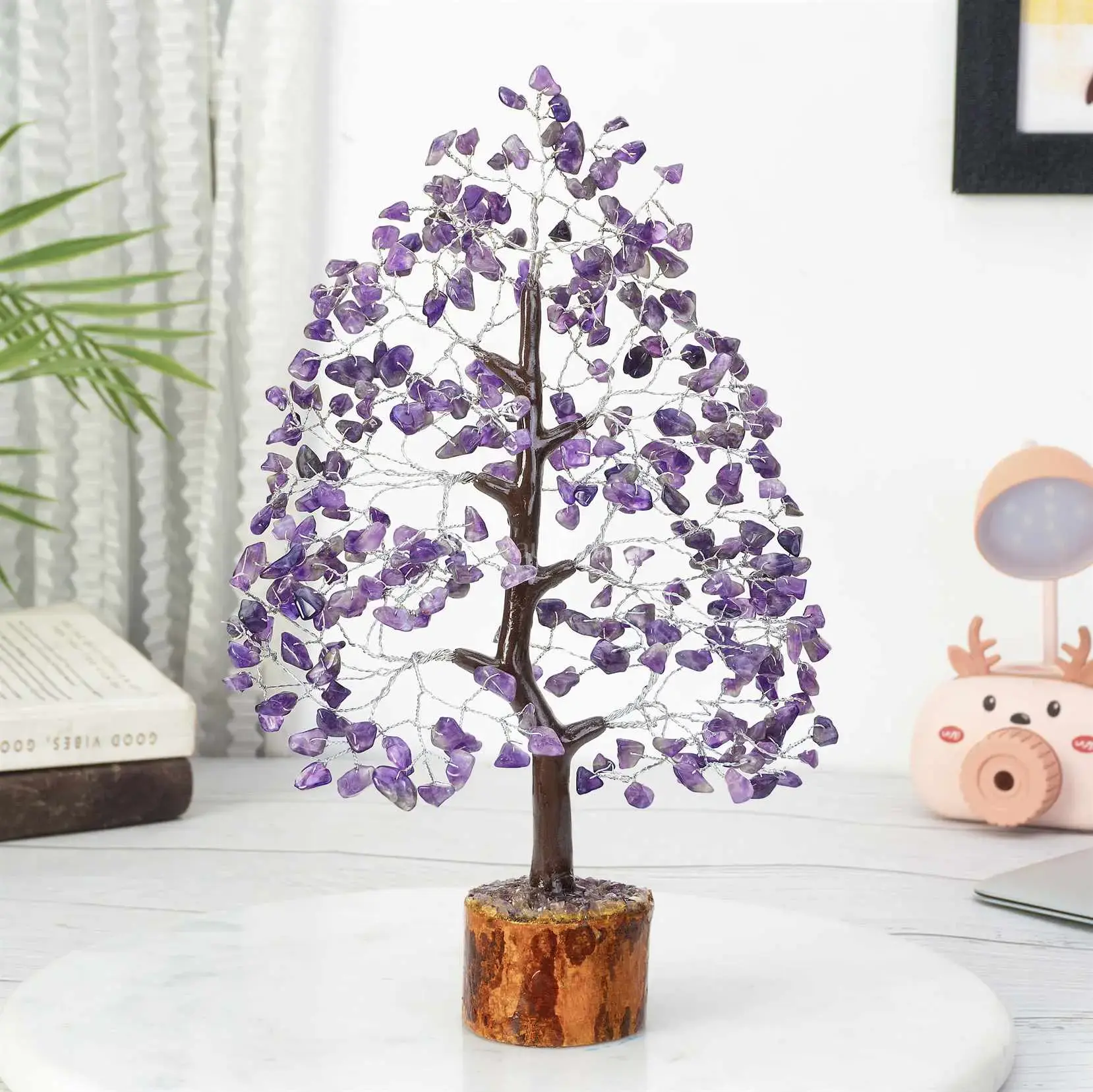 Amethyst Crystal Tree of Life - Wisdom & Serenity