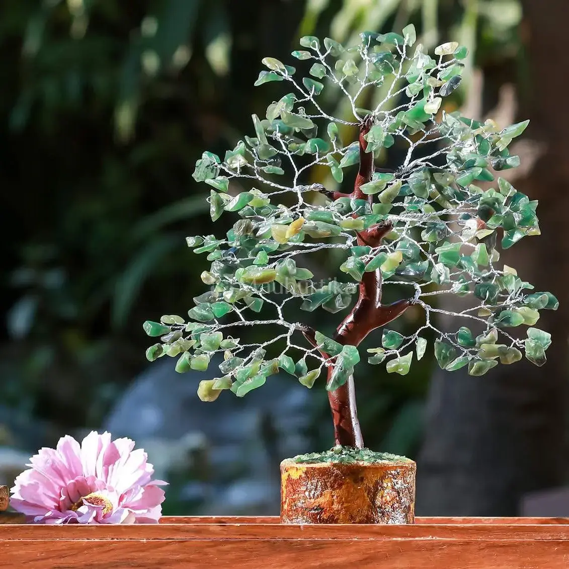Green Aventurine Gemstone Tree - Feng Shui Prosperity