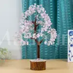Rose Quartz Crystal Tree of Life - Healing Chakra Tree