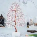 Rose Quartz Crystal Tree of Life - Healing Tree