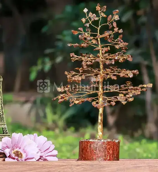 Tiger Eye Crystal Tree of Life - Prosperity Tree
