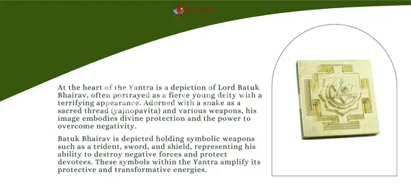 Panchdhatu Shree Batuk Bhairav Yantra - Protective Yantra