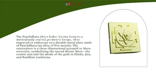 Panchdhatu Shree Kuber Yantra - Wealth Attraction